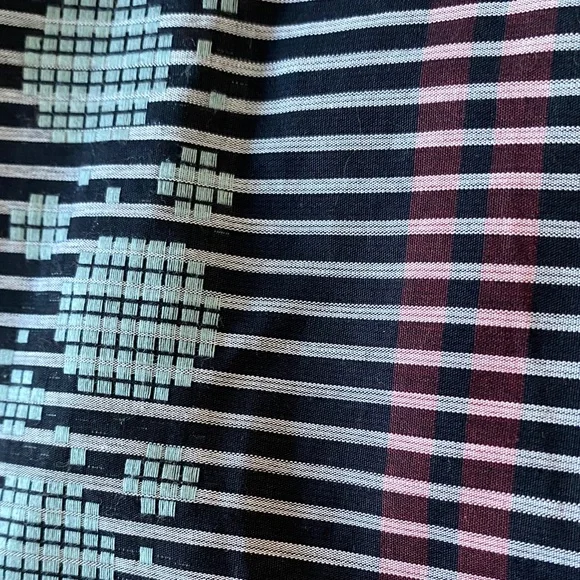 Robert Graham Black and Red Striped Dress Shirt - Picture 9 of 14